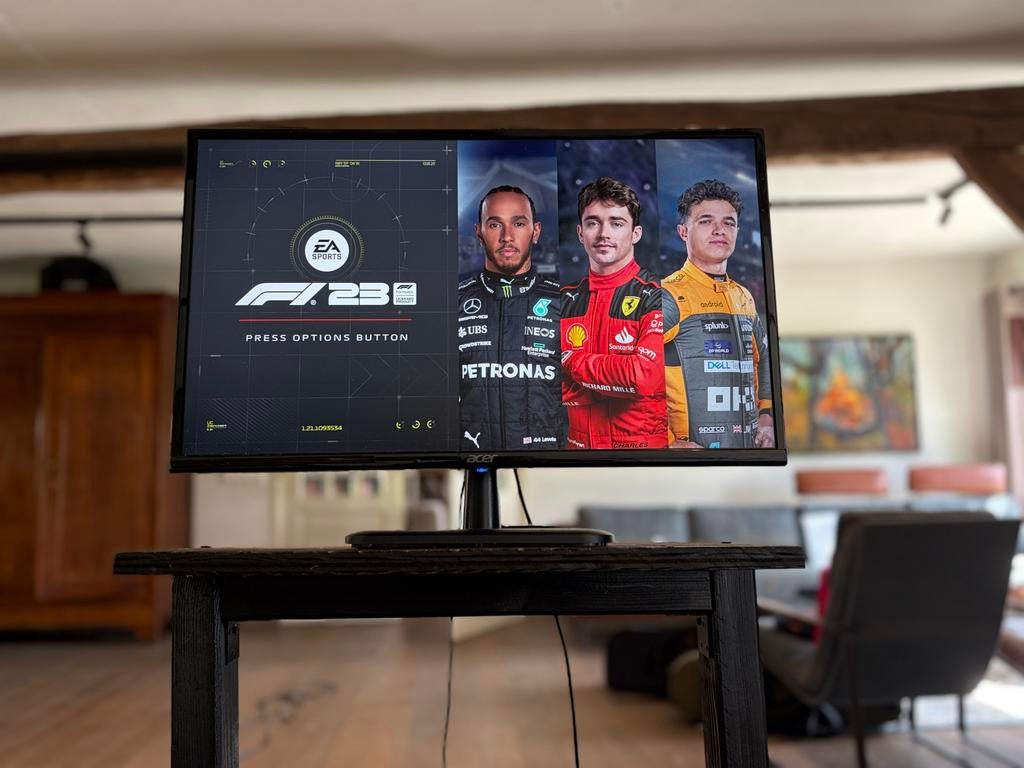 Complete Race Set: Stuur, Pedalen en Racestoel, Gebruikt, 1 speler, Racen en Vliegen, Ophalen of Verzenden