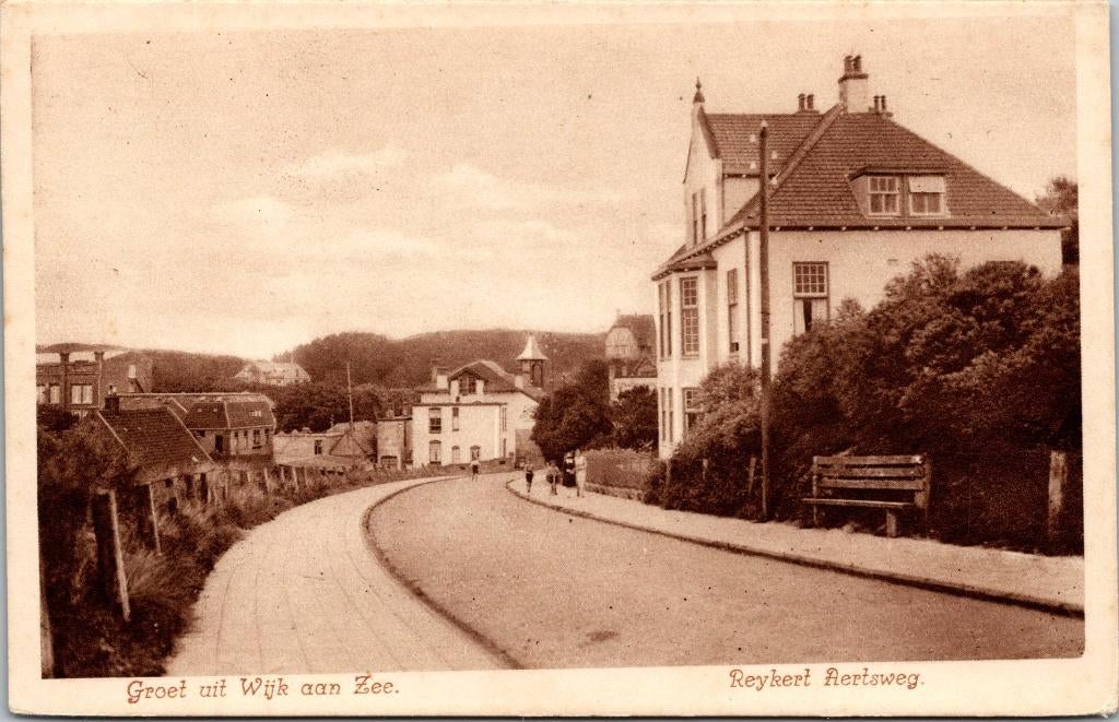 Wijk aan Zee - Reykert Aerstweg, Verzenden, 1920 tot 1940, Ongelopen, Noord-Holland