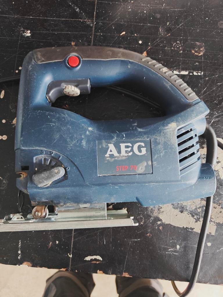 AEG STEP 70 decoupeerzaag, Ophalen of Verzenden, Minder dan 600 watt, Decoupeerzaag, 30 tot 70 mm