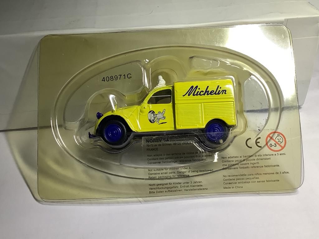 Michelin 2CV Bestelwagen Modelauto - Nieuw in Verpakking, Ophalen of Verzenden, Nieuw, Auto, Norev