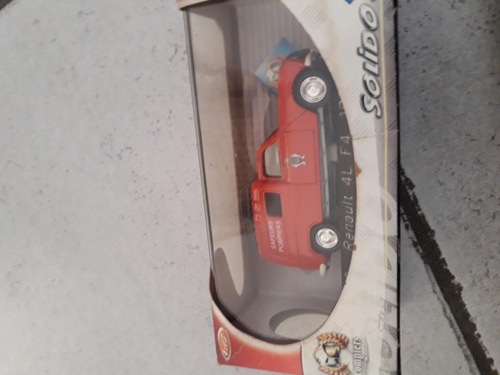 Renault 4 F6 Bestel Pompiers Solido 1/43, Hobby en Vrije tijd, Modelauto's | 1:43, Ophalen of Verzenden, Nieuw, Auto, Solido