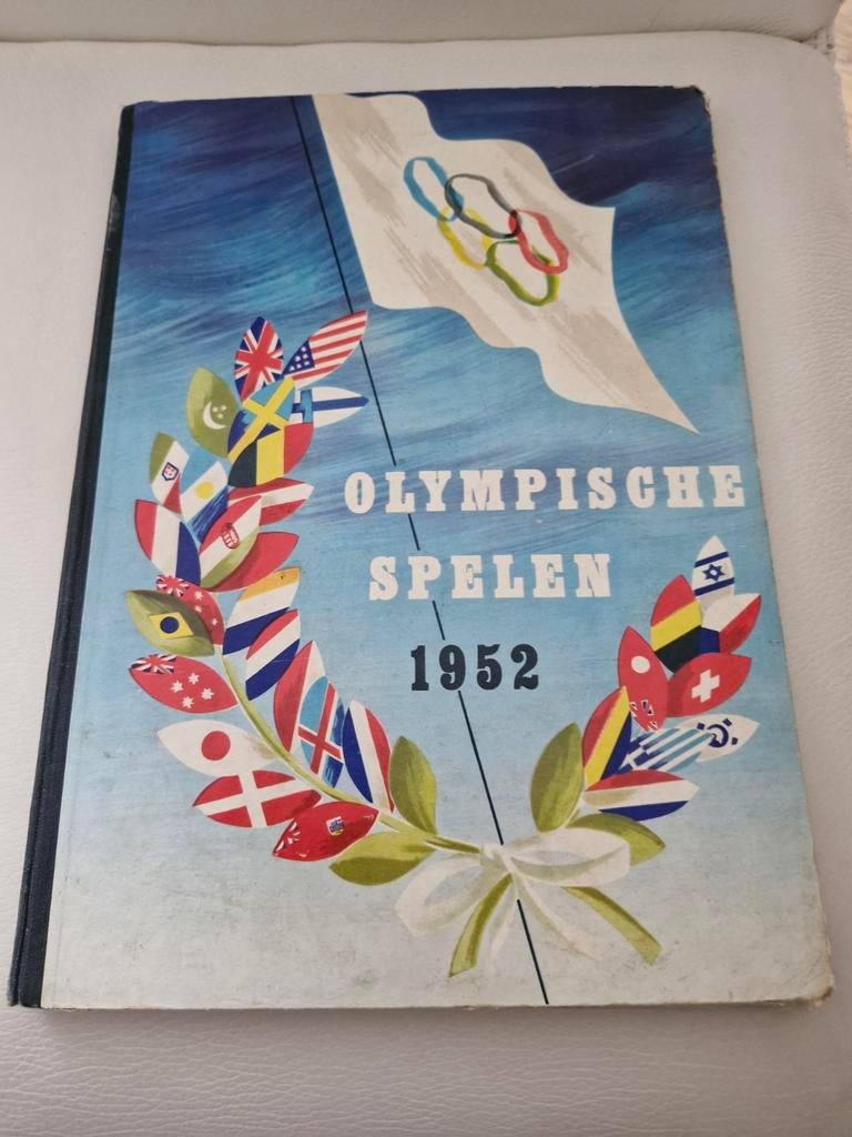 Olympische Spelen 1952 - Historisch Sportboek, Boeken, Ophalen of Verzenden, Gelezen, Jan Koome