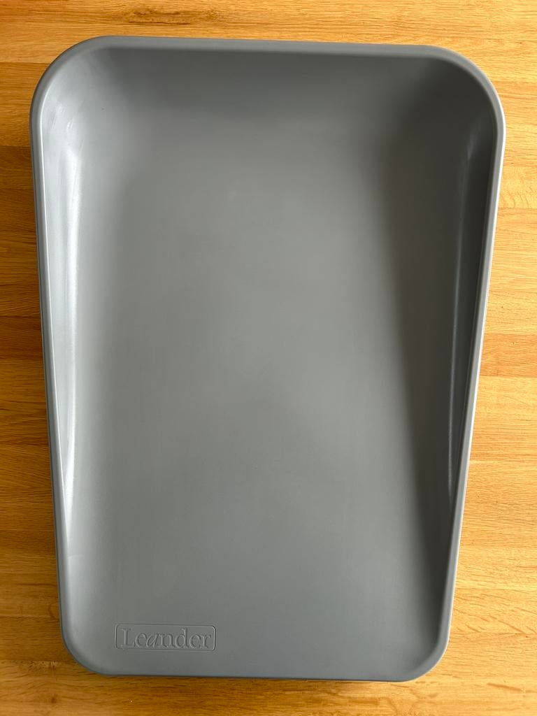 Leander Matty Aankleedkussen - Grijs, Gebruikt, Aankleedkussen, Standaard, Ophalen