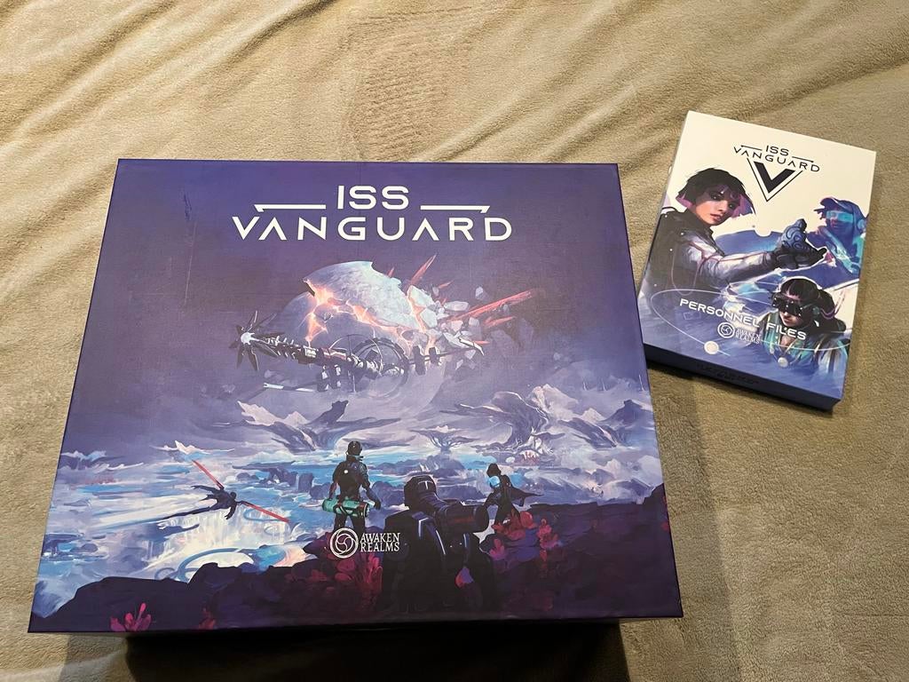 ISS Vanguard Core Game & Personal Files - Geschilderde Minis, Hobby en Vrije tijd, Gezelschapsspellen | Bordspellen, Ophalen of Verzenden