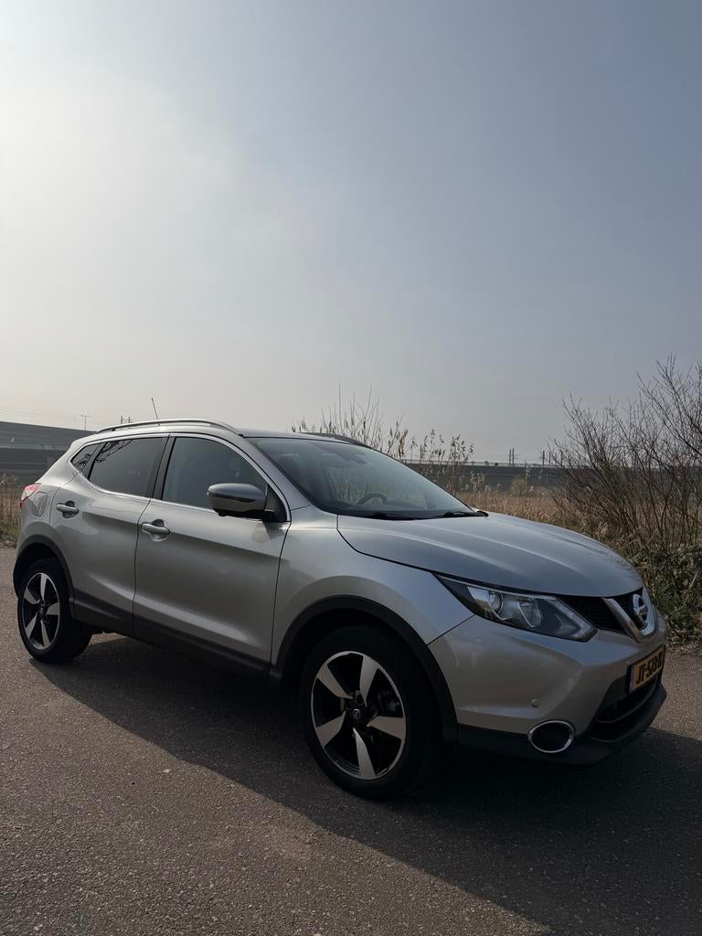 Nissan Qashqai 1.2 N-Connecta  Dig-t 85KW 2WD CVT 2016 Grijs, Auto's, 4 cilinders, Overige bekleding, Origineel Nederlands, 115 pk