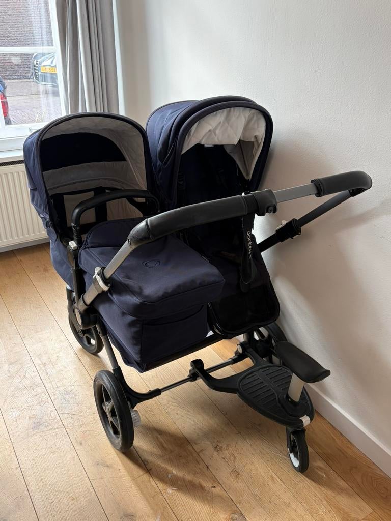 Bugaboo donkey 5 inclusief origineel meerijdplankje, Kinderen en Baby's, Kinderwagens en Combinaties, Ophalen of Verzenden, Zo goed als nieuw