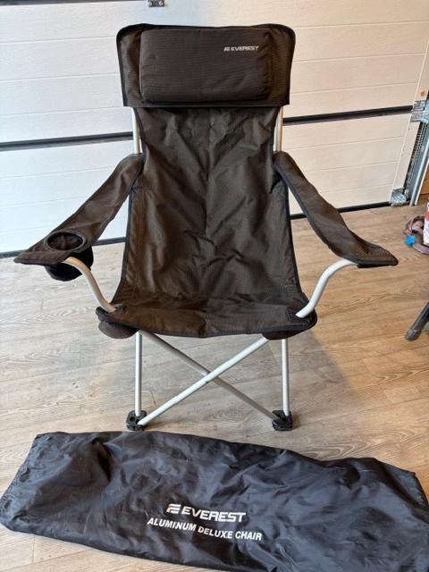 Campingstoel, 4 stuks opvouwbaar, Ophalen, Zo goed als nieuw, Campingstoel