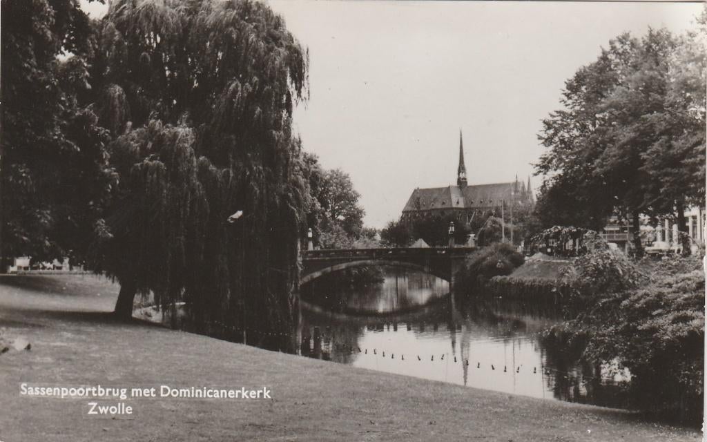 zwolle- sassenpoortbrug, Ophalen of Verzenden, Voor 1920, Overijssel