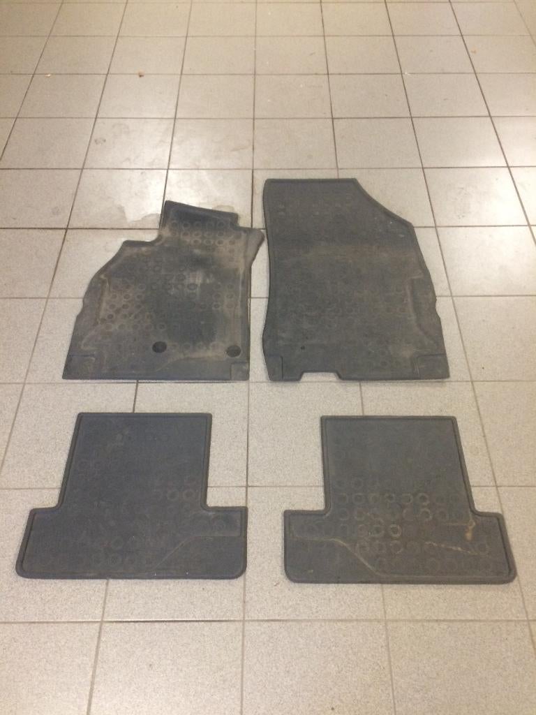 Rubber mattenset, Ophalen of Verzenden, Gebruikt