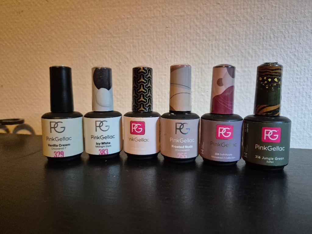 Gel nagellak onderandere pink gellac, Ophalen of Verzenden, Gebruikt, Overige kleuren, Handen en Nagels