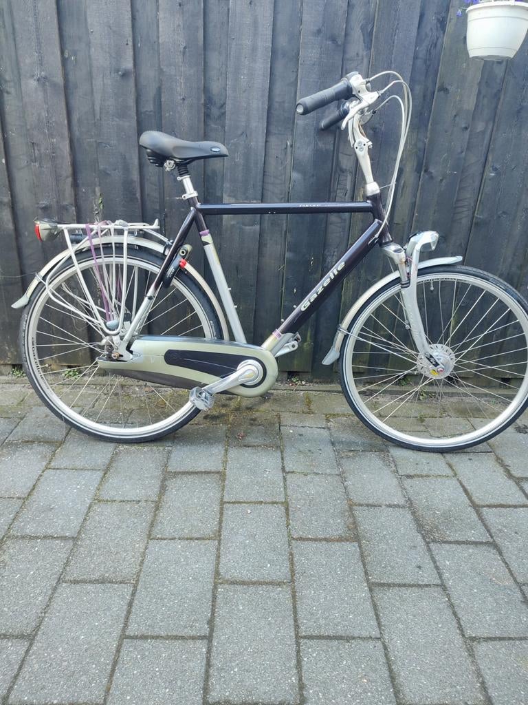 Gazelle Furore Herenfiets - 62cm frame - 8 versnellingen, Fietsen en Brommers, Fietsen | Heren | Herenfietsen, Ophalen, Gebruikt