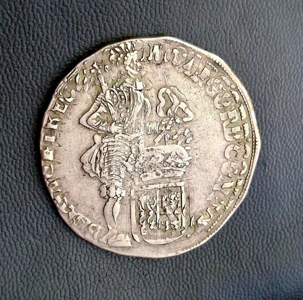 Zilveren dukaat Gelderland 1699 dubbelslag misslag zeldzaam, Vóór koninkrijk, Zilver, Losse munt, Overige waardes