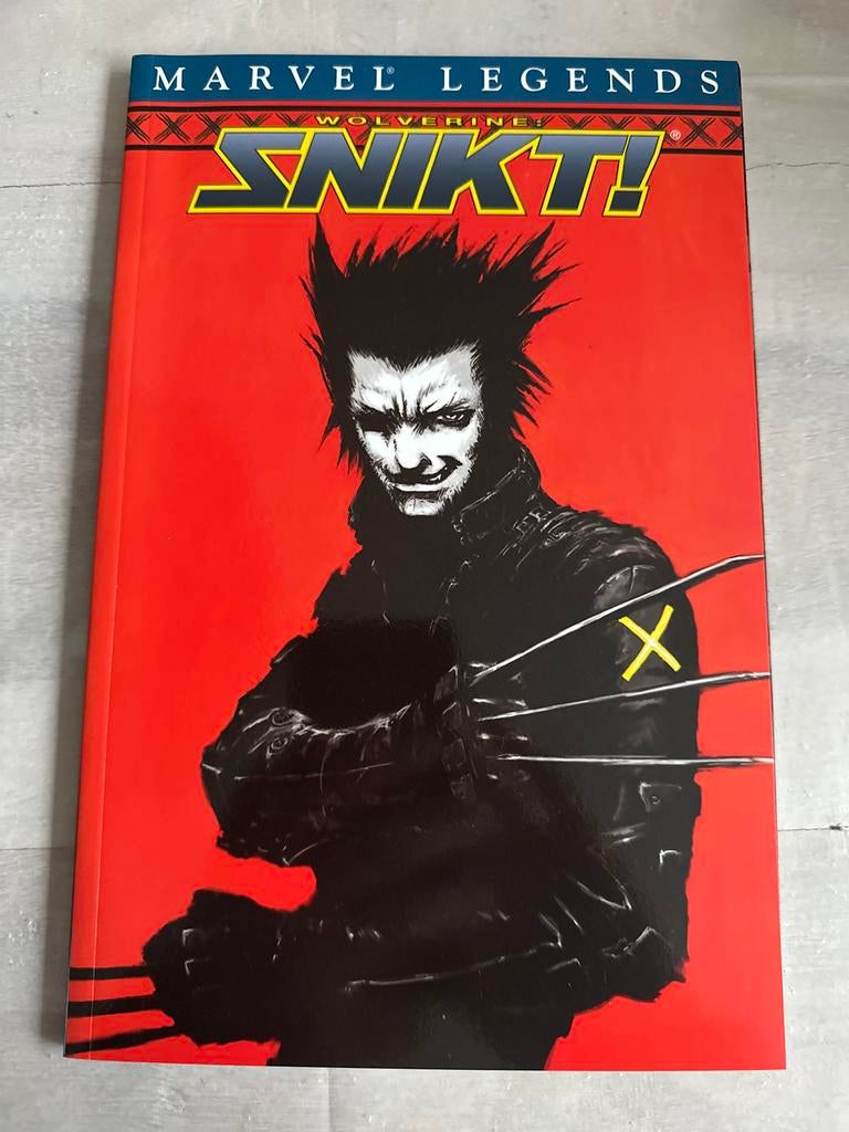 Marvel Legends Wolverine: SNIKT! Comic Boek, Complete serie of reeks, Ophalen of Verzenden, Zo goed als nieuw, Amerika