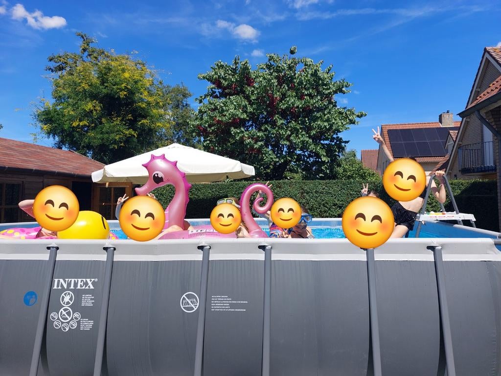 Intex Ultra XTR Frame Zwembad 549x274x132, Tuin en Terras, Zwembaden, 200 tot 300 cm, Rechthoekig, Ophalen, 120 cm of meer