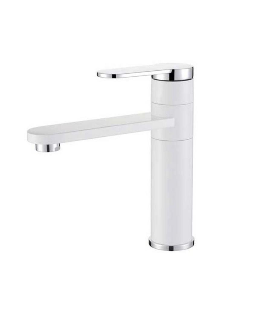 Stoneart Waskom Wit Mat WEG=WEG, Ophalen of Verzenden, Nieuw, Chroom, Kraan