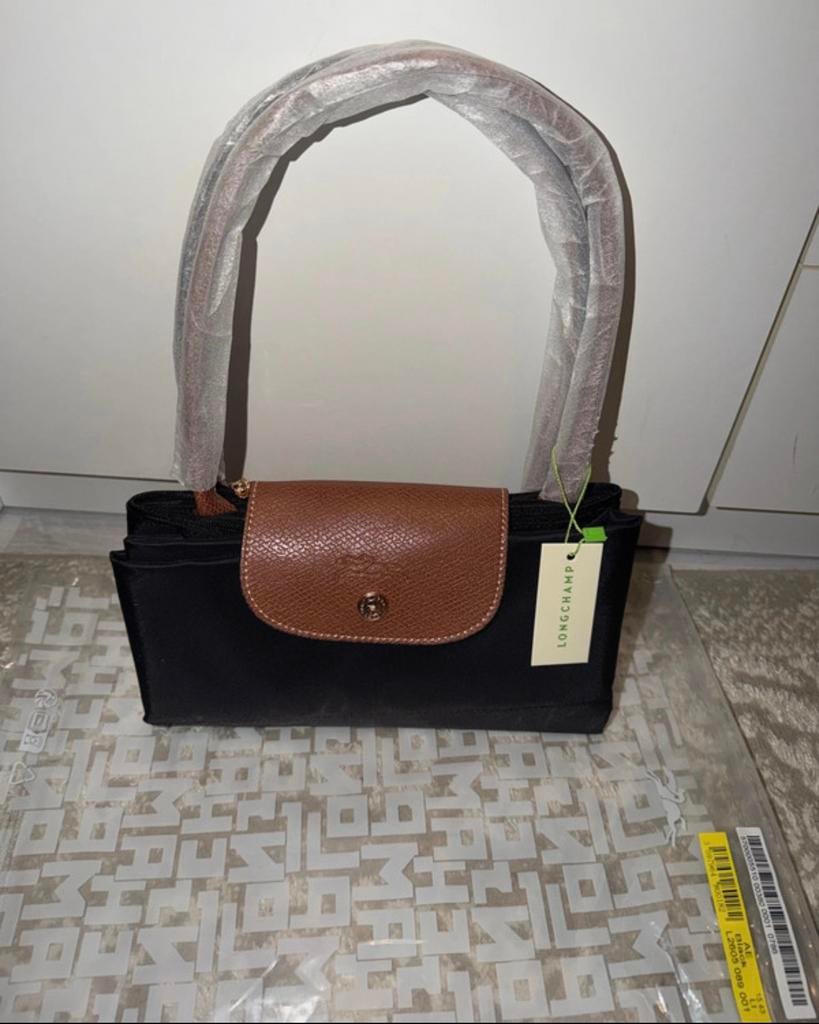 Longchamp Large, Verzenden, Zo goed als nieuw, Blauw, Handtas