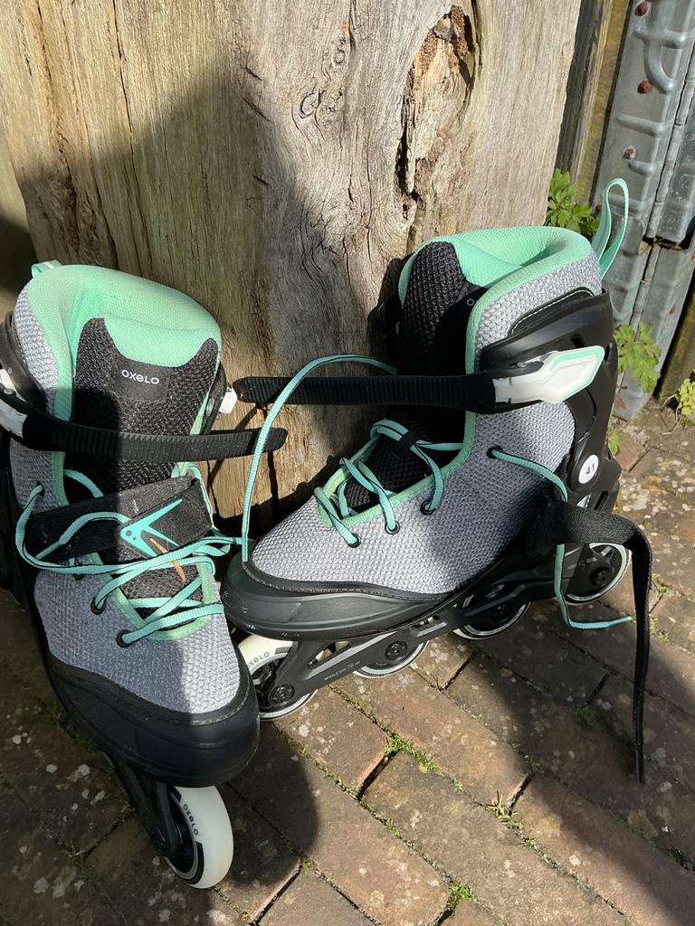 Skeelers maat 41, Sport en Fitness, Skeelers, Overige merken, Ophalen of Verzenden, Zo goed als nieuw, Inline skates 4 wielen