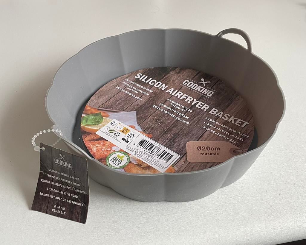 Siliconen airfryer mand, Ophalen of Verzenden