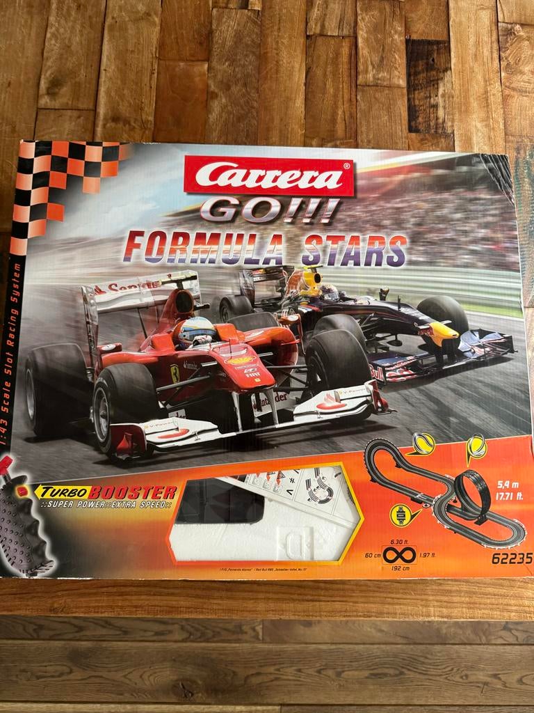 Racebaan - Carrera - Formula Stars, Ophalen, Carrera, Elektrisch, Met looping