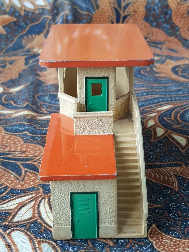 Mooi oud Engels Meccano model seinhuis van Hornby Dublo., Ophalen of Verzenden