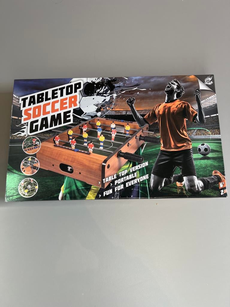 Nieuwe voetbaltafel - Ongeopend, Ophalen of Verzenden, Nieuw