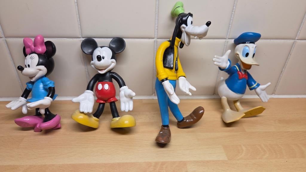 3 kleurrijke buigbare Disney figuren, Ophalen of Verzenden, Nieuw