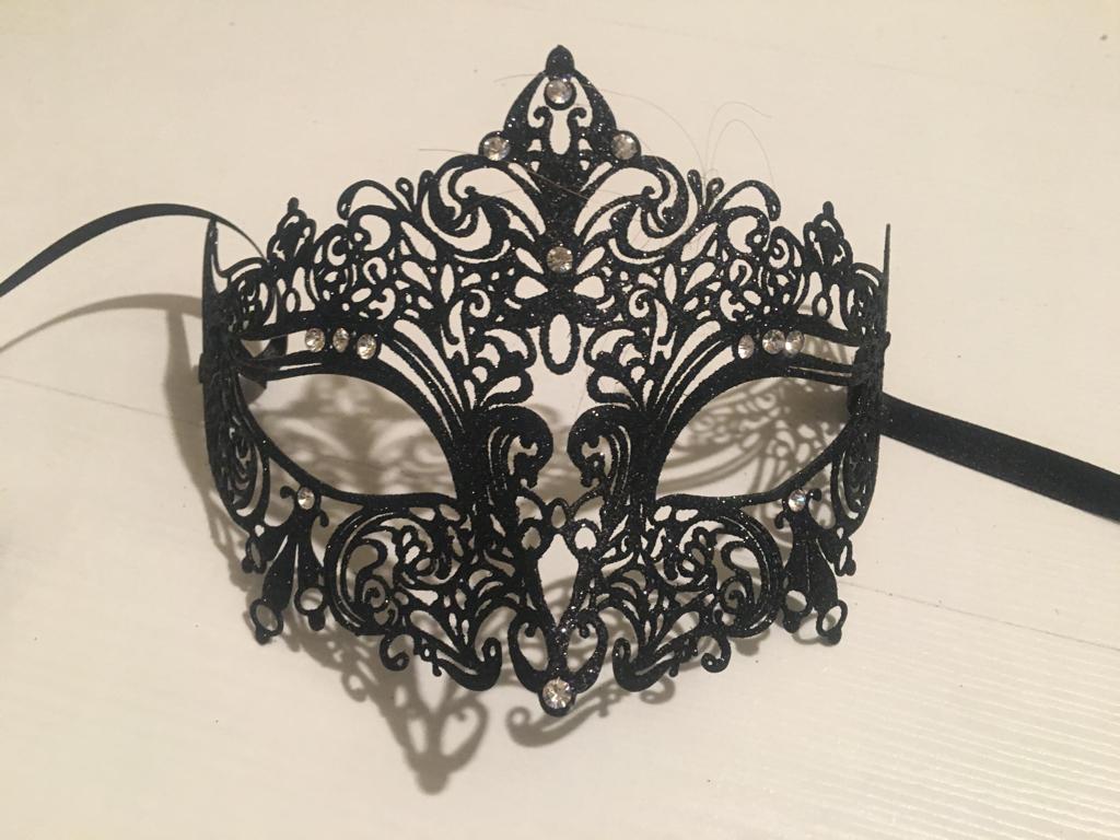 Venetiaans masker (pakket 1), Ophalen of Verzenden, Zo goed als nieuw, Carnaval, Accessoires