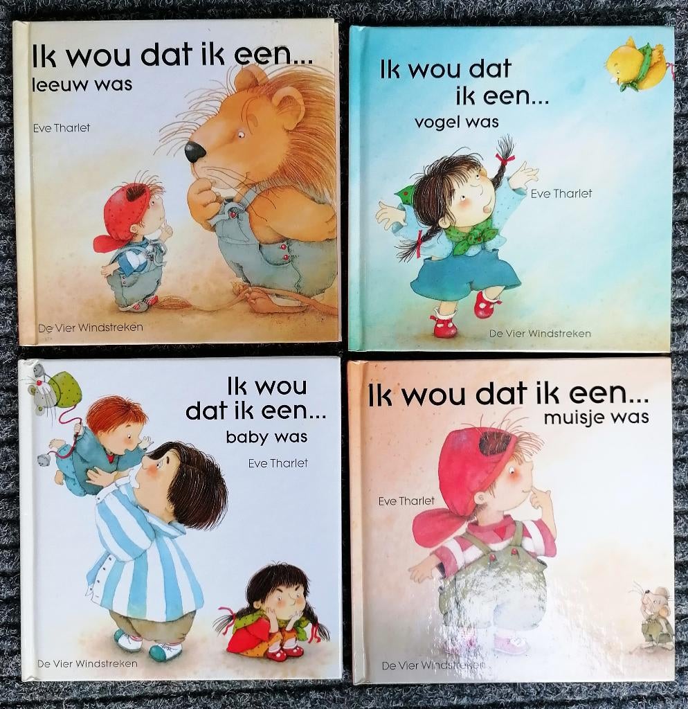 Prentenboeken en voorleesboekjes (4x) van Eve Tharlet., Gelezen, 3 tot 4 jaar, Verzenden, Eve Tharlet