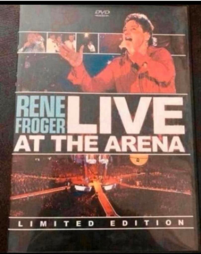 René Froger Live at the Arena 2 dvd’s, Alle leeftijden, Ophalen of Verzenden, Gebruikt