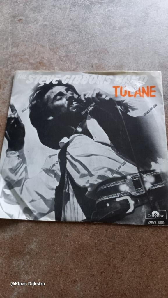 The Steve Gibbons Band - Tulane vinyl single, Ophalen of Verzenden, Gebruikt, Pop