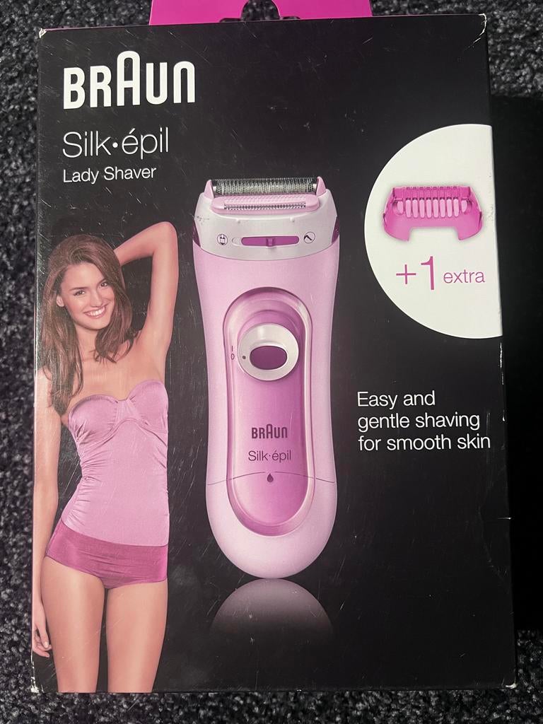 Braun Silk-épil 5-100 Draadloos Scheerapparaat Roze, Ophalen of Verzenden, Nieuw, Scheren en Epileren