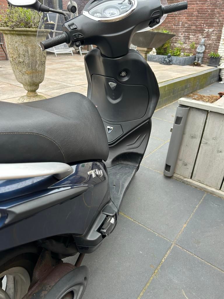 Piaggio Fly scooter blauw blauw kenteken, Ophalen of Verzenden, Gebruikt, Overige typen, Piaggio