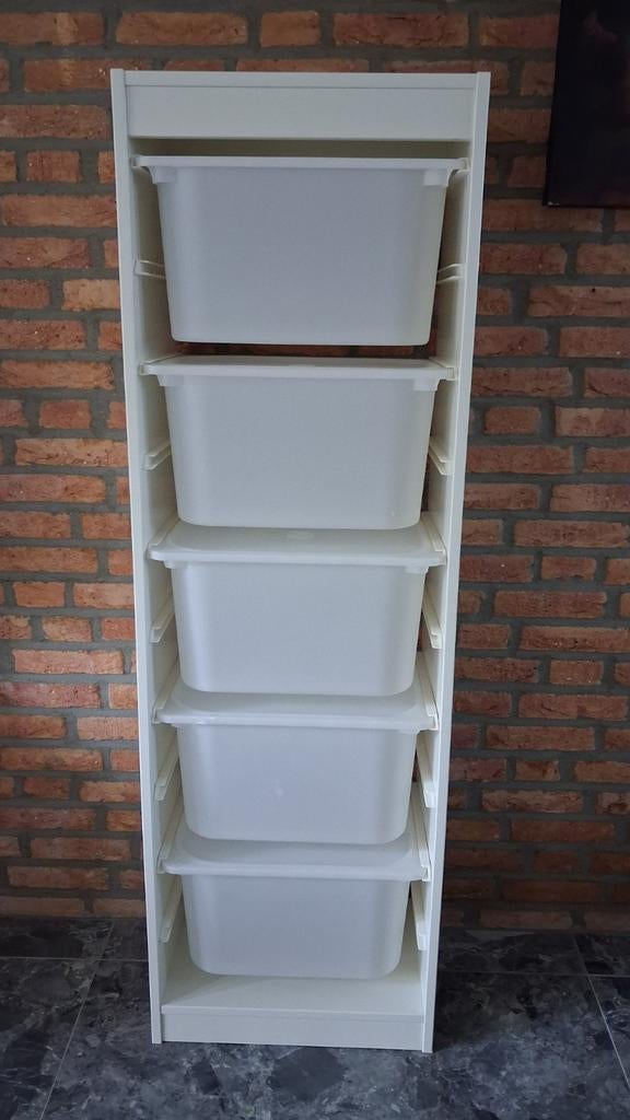 IKEA Trofast opbergrek met 5 bakken en deksels, Ophalen of Verzenden