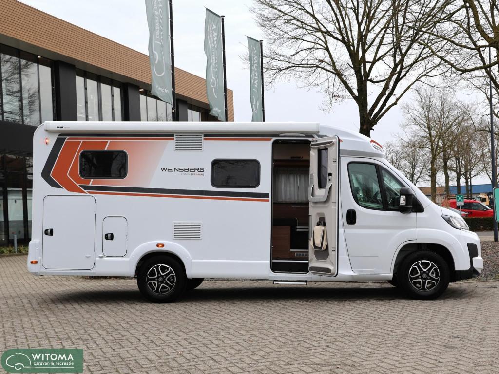 Weinsberg CaraCompact Pepper 600 MEG WITOMA 50 JAAR AANBIEDI, Automaat, Ringverwarming, Fiat, Bedrijf