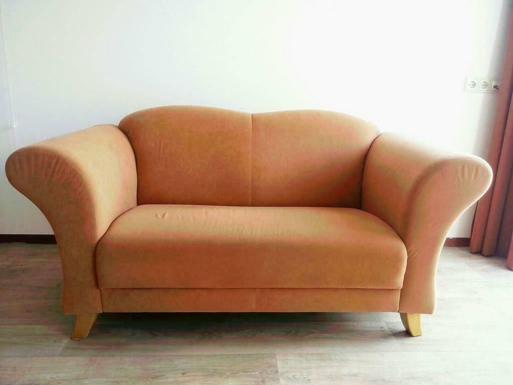 NU WEG €40 - Twee stuks tweepersoonsbanken - in GOEDE staat!, Ophalen, Zo goed als nieuw, Bank, 2 zitplaatsen