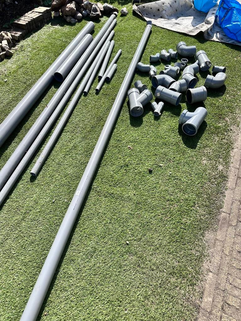 PVC buizen en koppelstukken (nieuw!), Ophalen, Pvc, Nieuw, Minder dan 2 meter
