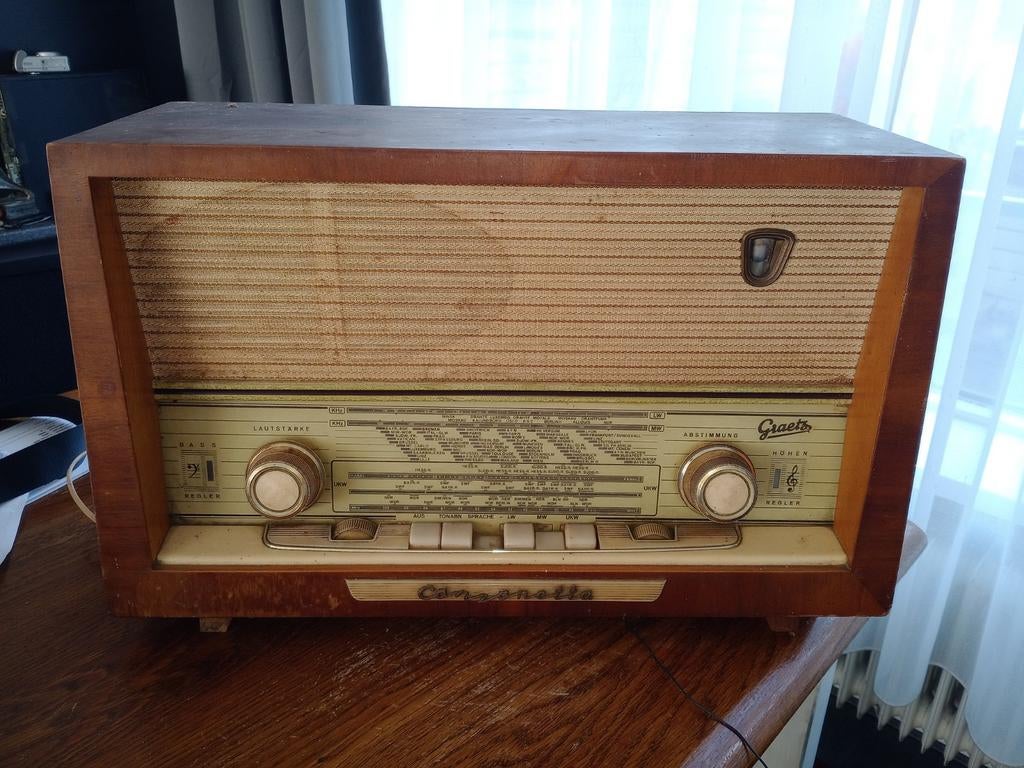 Radio lampen buizen radio, Antiek en Kunst, Ophalen of Verzenden