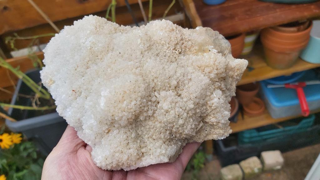 RS04 Kwarts op Fluoriet Mine Fontsante Frankrijk Collectie, Ophalen of Verzenden, Mineraal