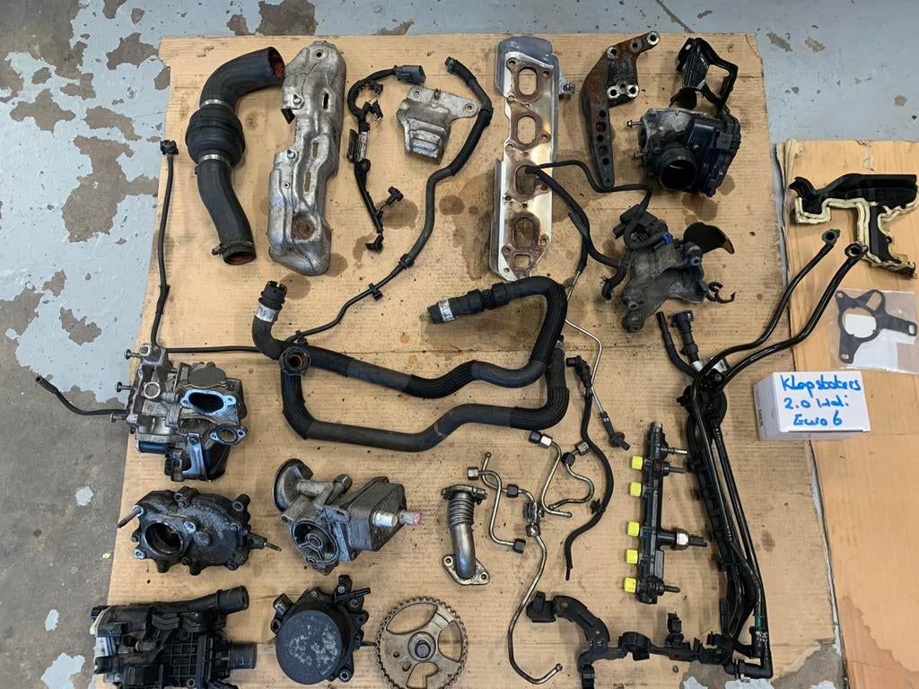 Motor onderdelen 2.0 2.2 BlueHDi Peugeot Citroën Ford Euro6, Auto-onderdelen, Motor en Toebehoren, Gebruikt, -, -, Opel