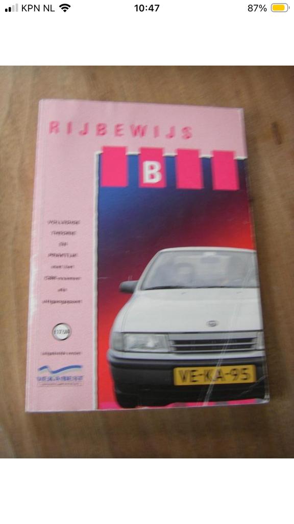 Theorie boeken Rijbewijs., Boeken, Ophalen of Verzenden, Alpha, Gelezen, Niet van toepassing