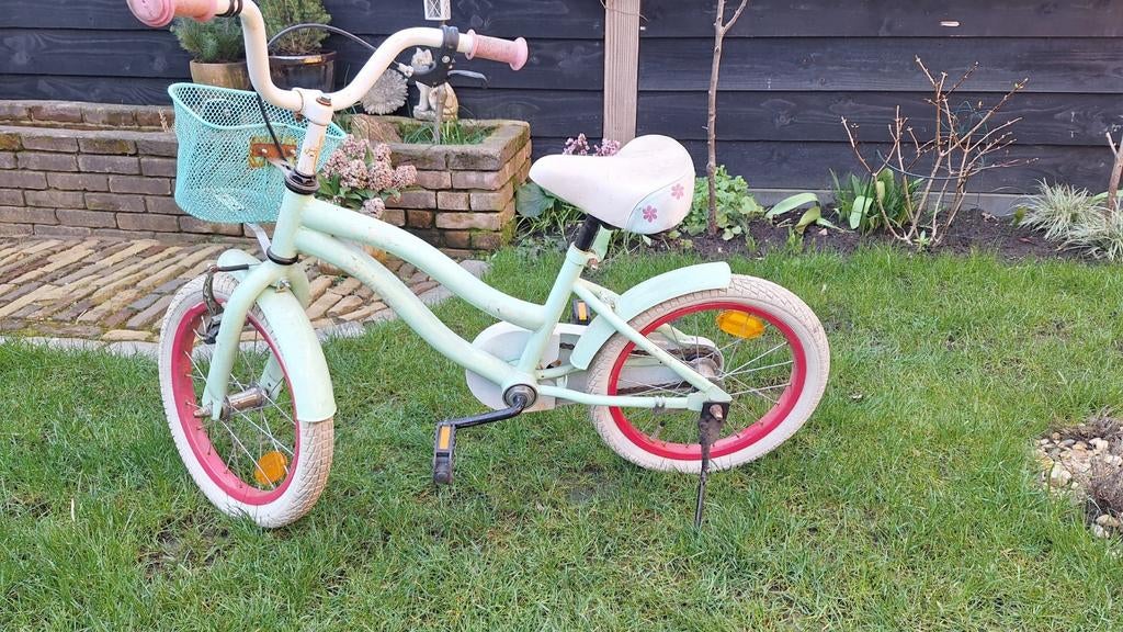 Meisjes fiets, Fietsen en Brommers, Fietsen | Vouwfietsen, Ophalen of Verzenden, Gebruikt