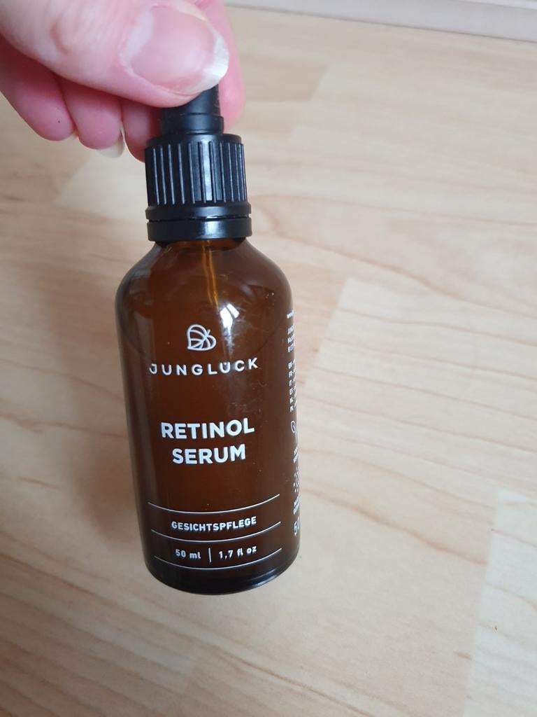 Jungluck organics retinol serum, Ophalen of Verzenden, Nieuw, Gehele gezicht, Verzorging