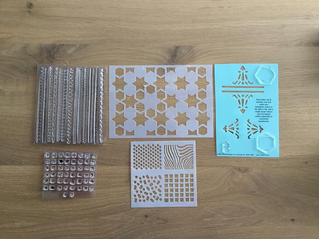 Sjablonen en siliconen stempels (nieuw)., Ophalen of Verzenden, Nieuw