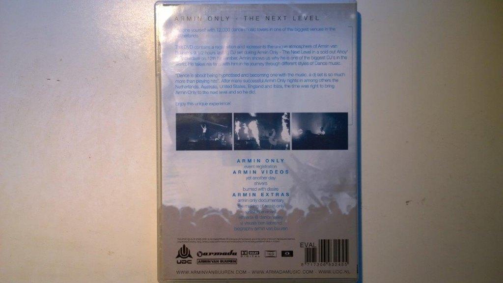 Armin van Buuren - Armin Only The Next Level (DVD), Alle leeftijden, Ophalen of Verzenden, Zo goed als nieuw, Muziek en Concerten