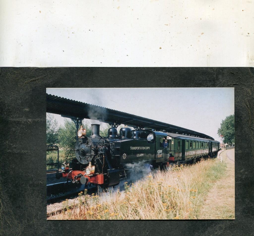 Ansicht Stoomtrein Goes - Borsele, Verzamelen, Ansichtkaarten | Nederland, Verzenden, 1980 tot heden, Ongelopen, Zeeland