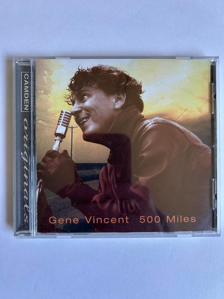 Gene Vincent - 500 Miles (CD), Ophalen of Verzenden, Gebruikt, Rock-'n-Roll