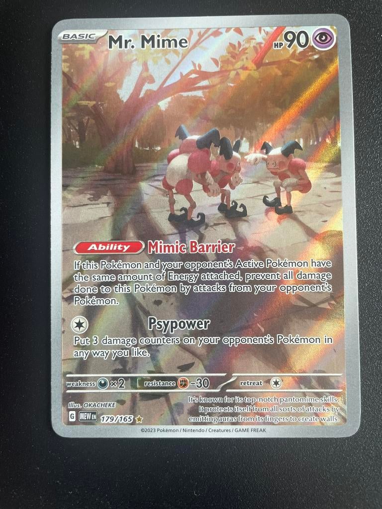 Mr Mime MEW179, Ophalen of Verzenden, Zo goed als nieuw