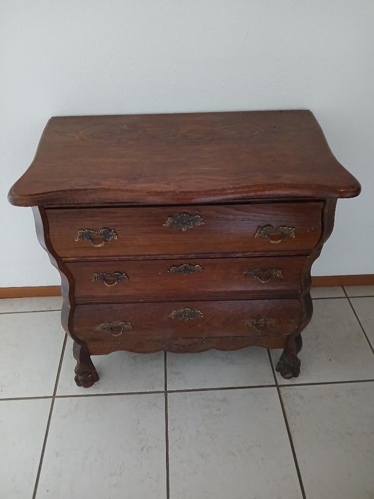 houten buikkastje, Antiek en Kunst, Antiek | Meubels | Kasten, Ophalen