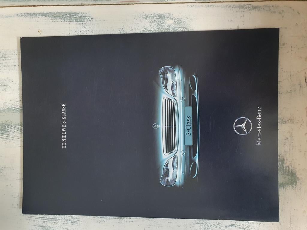 Nederlandse folder Mercedes S-klasse W220, Boeken, Auto's | Folders en Tijdschriften, Ophalen of Verzenden