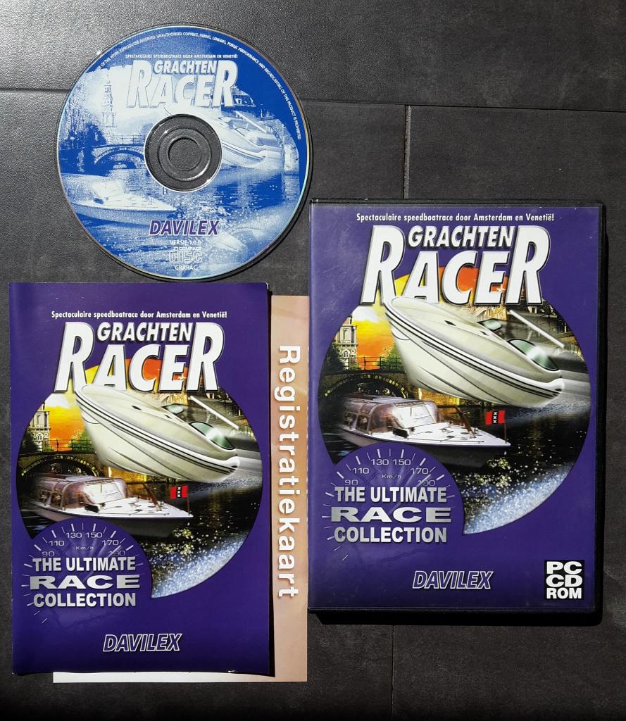PC Game - Grachten Racer - Davilex Speedboat Racen, 1 speler, Racen en Vliegen, Ophalen of Verzenden, Zo goed als nieuw